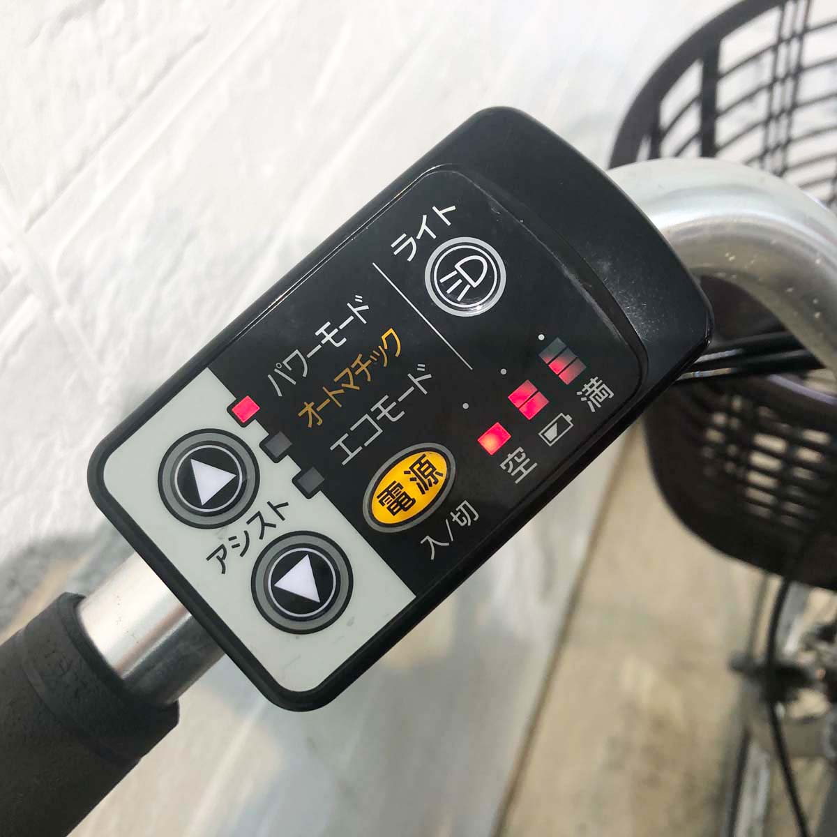 中古電動自転車 ブリヂストン アシスタベーシック シルバー 26インチ