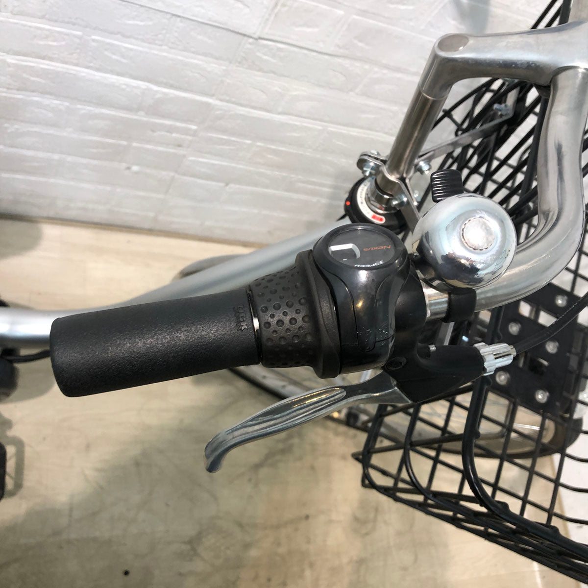 中古電動自転車 ブリヂストン アシスタ ビジネス U型 シルバー 26