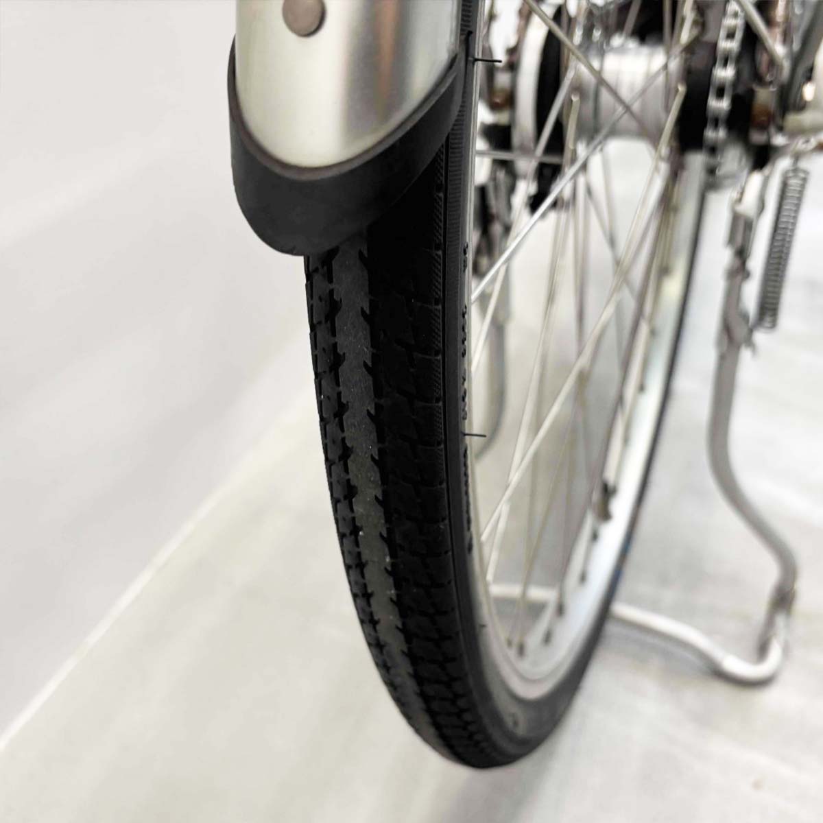 中古電動自転車 パナソニック ビビLU ブラウン 26インチ YJ121