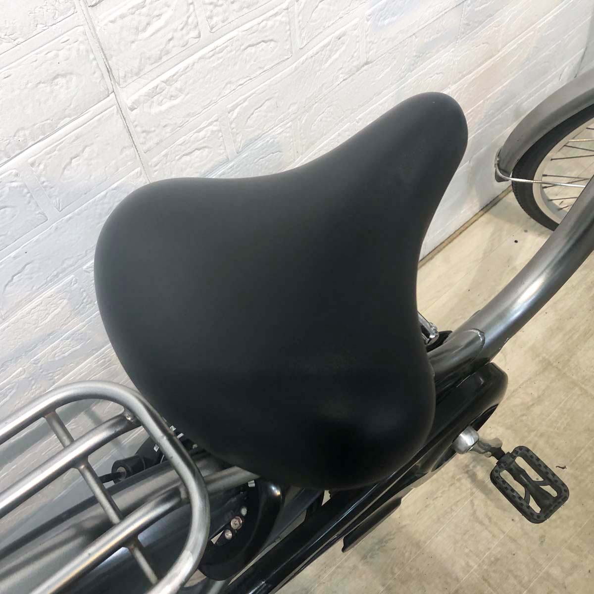 中古電動自転車 ブリヂストン アシスタベーシック シルバー 26インチ YG101
