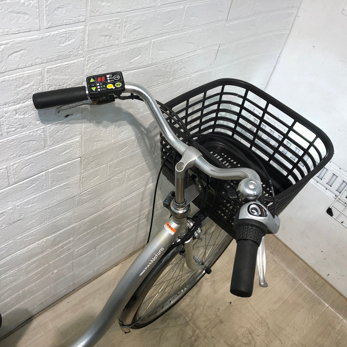 中古電動自転車 ヤマハ PAS ナチュラ XL スーパー シルバー 26インチ YB059