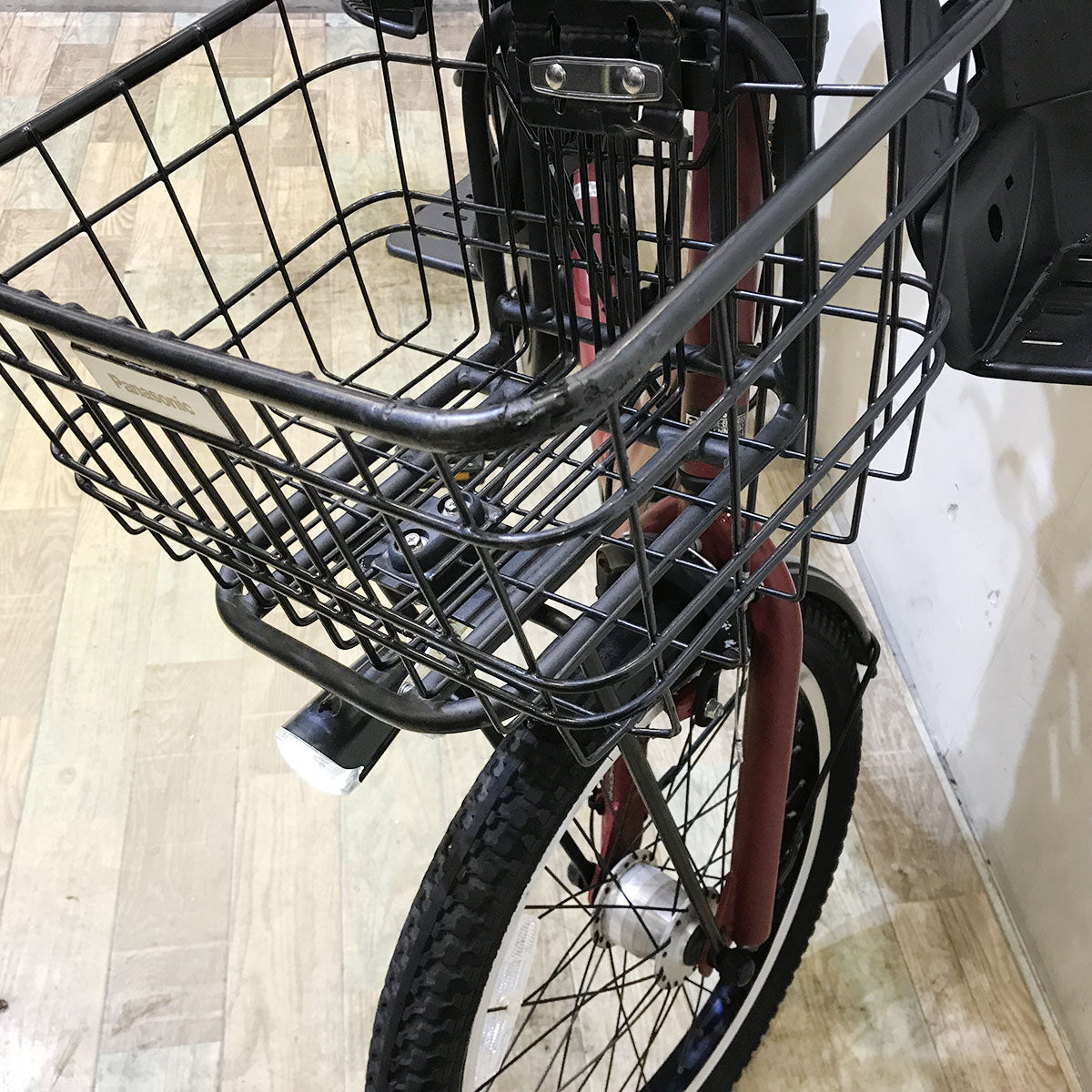 中古電動自転車 パナソニック ギュット アニーズ レッド 20インチ KF096