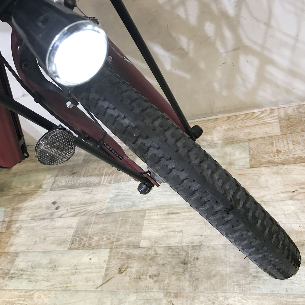 中古電動自転車 パナソニック ギュット アニーズ レッド 20インチ KF096