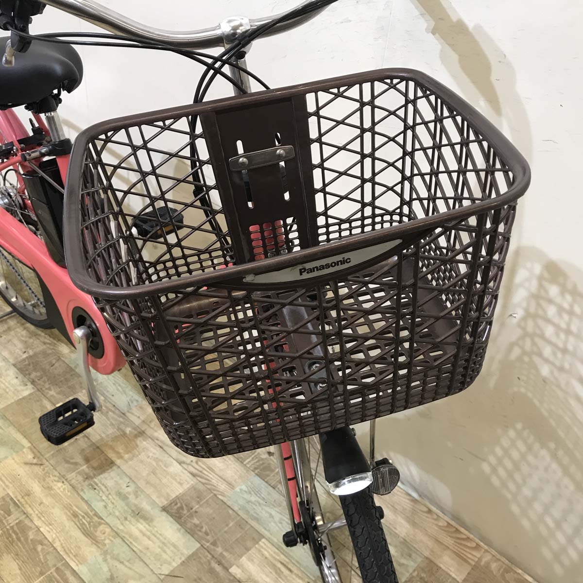 中古電動自転車  パナソニック ビビ スタイル DX ピンク 26インチ KA073