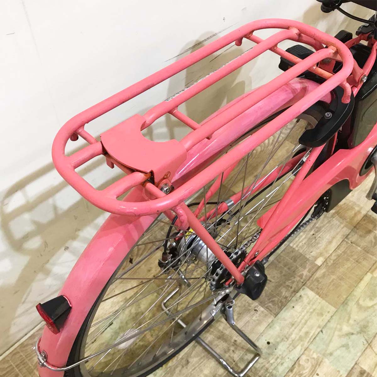 中古電動自転車  パナソニック ビビ スタイル DX ピンク 26インチ KA073