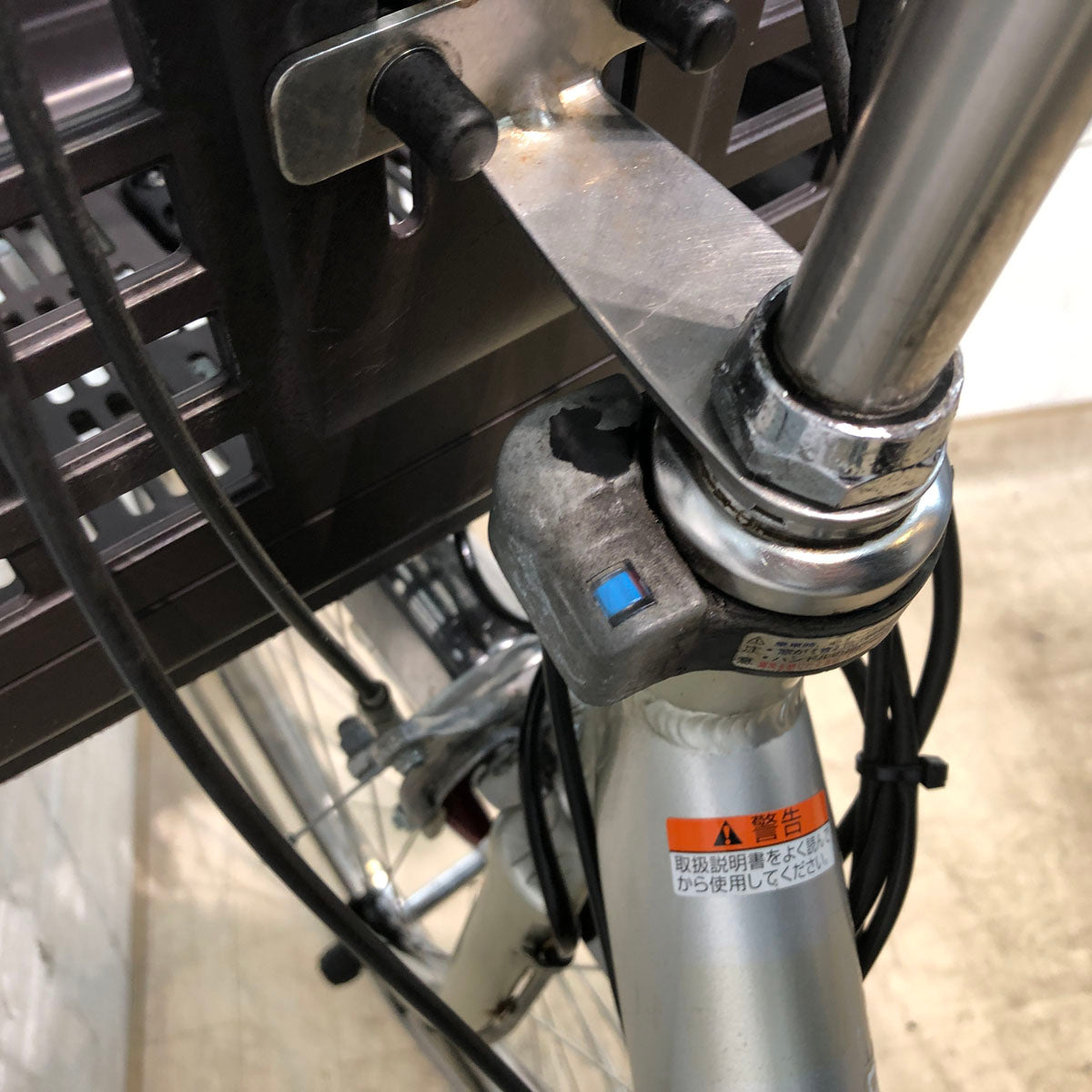 中古電動自転車 ヤマハ PAS ナチュラ XL スーパー シルバー 26インチ YB059