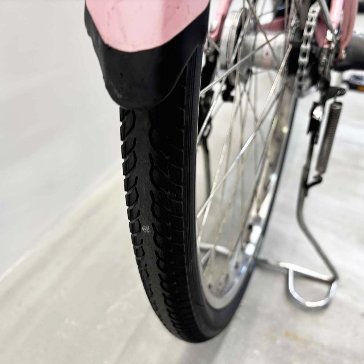 中古電動自転車 ヤマハ PAS ナチュラL DX ピンク 26インチ YJ122