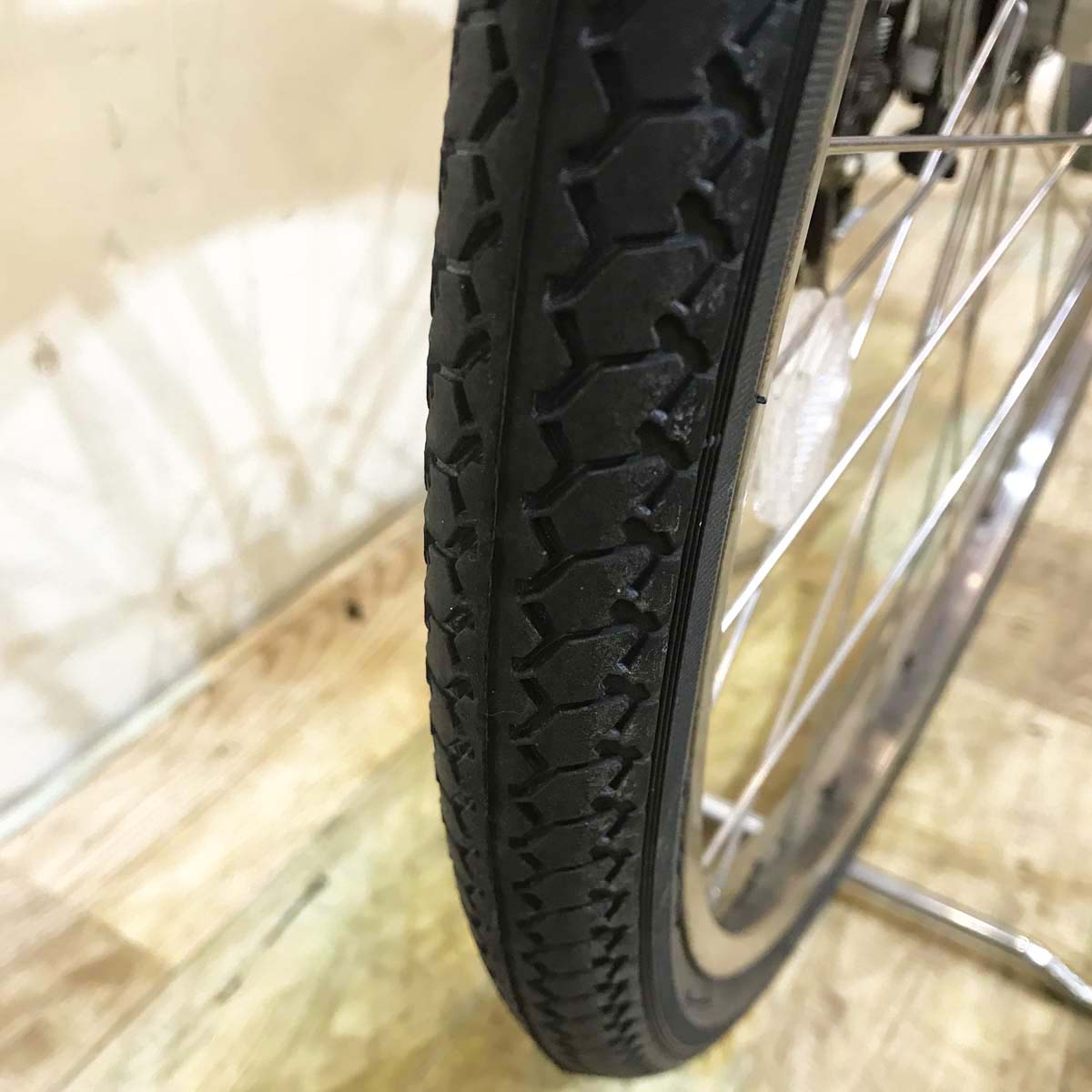 中古電動自転車  パナソニック ビビ スタイル DX ピンク 26インチ KA073