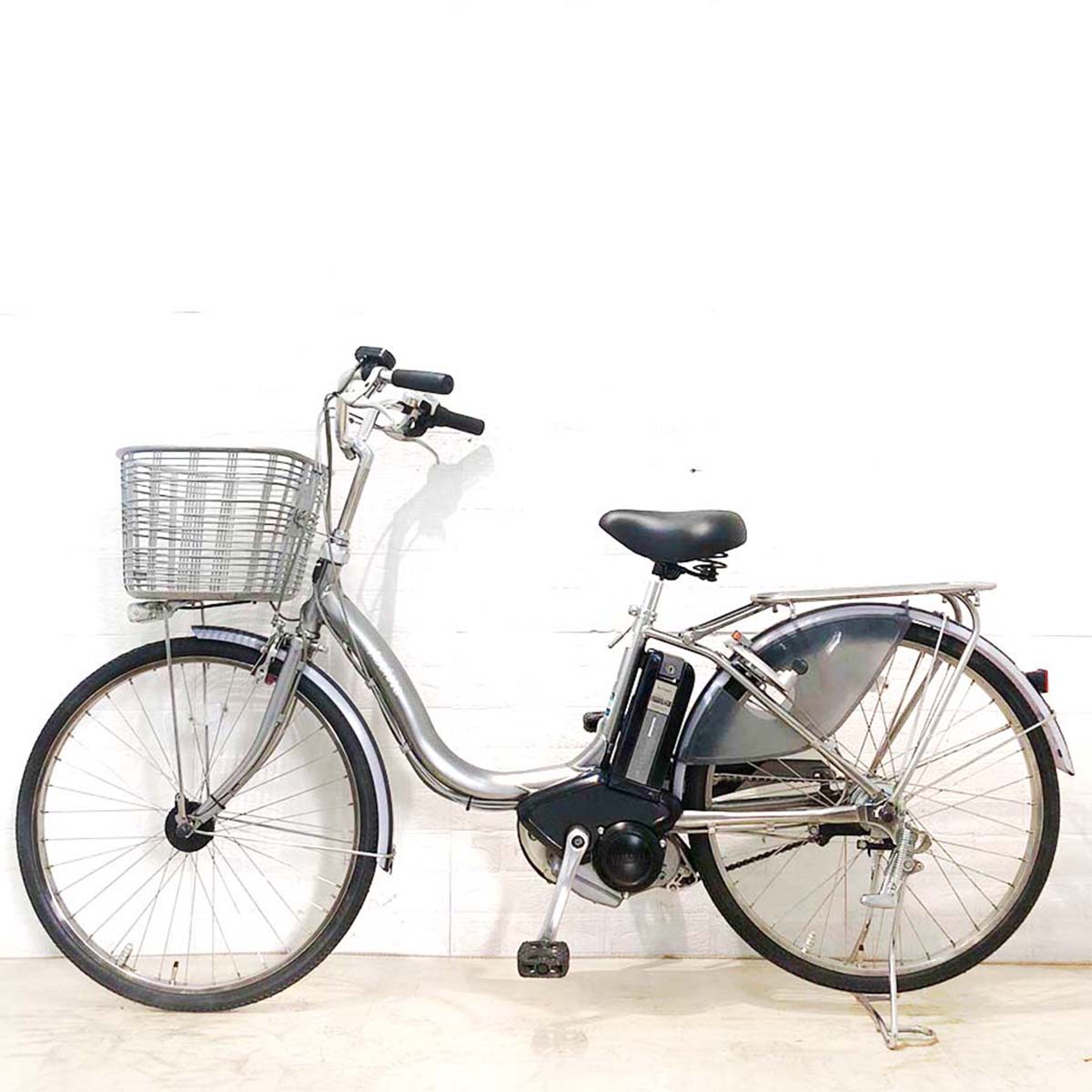 中古電動自転車 ブリヂストン アシスタ ロイヤル シルバー 24インチ YB061