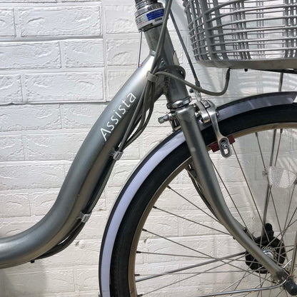 ブリヂストン アシスタ ロイヤル シルバー 24インチ YB061【中古車】