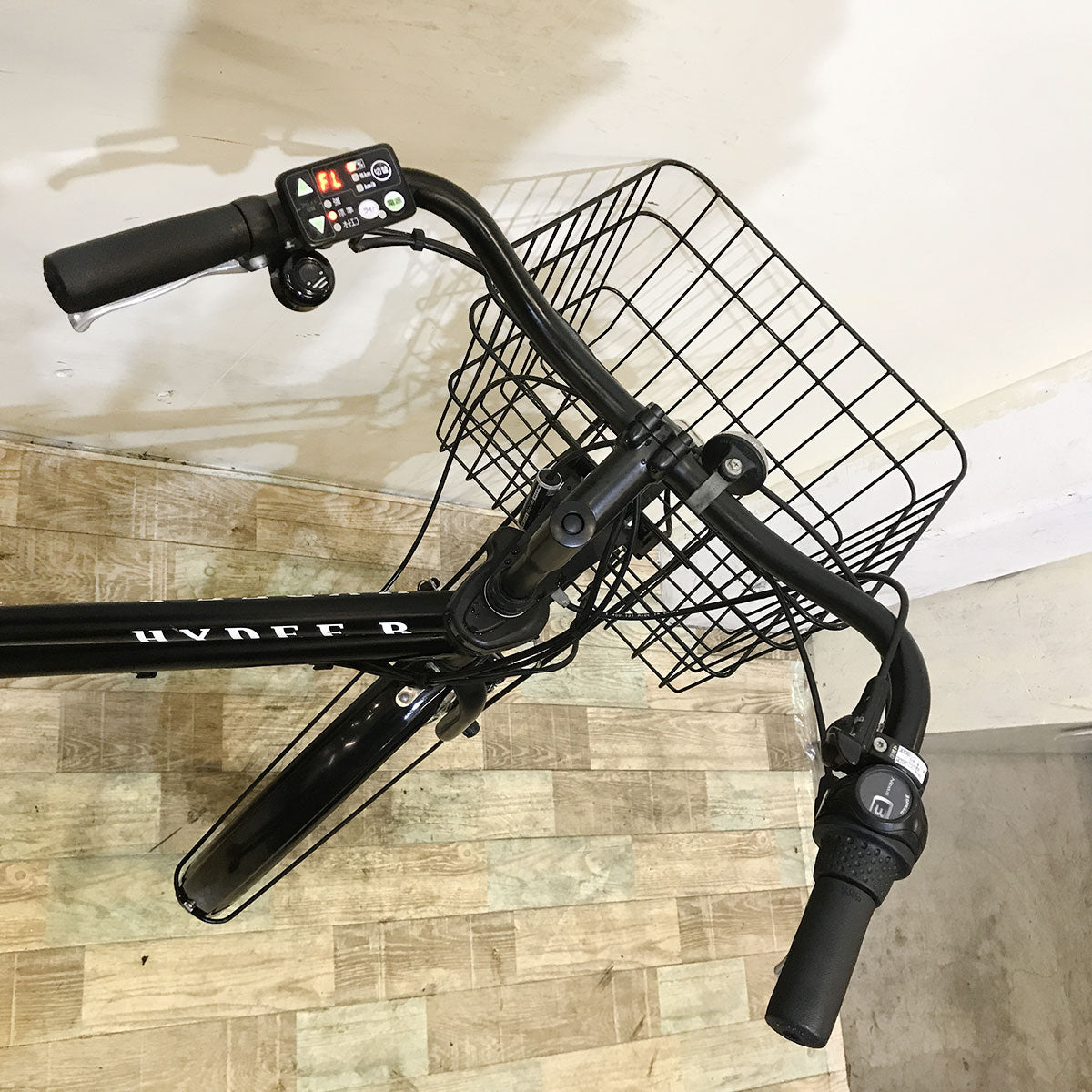中古電動自転車 ブリヂストン HYDEE B ハイディ ビー ブラック 26インチ KF097