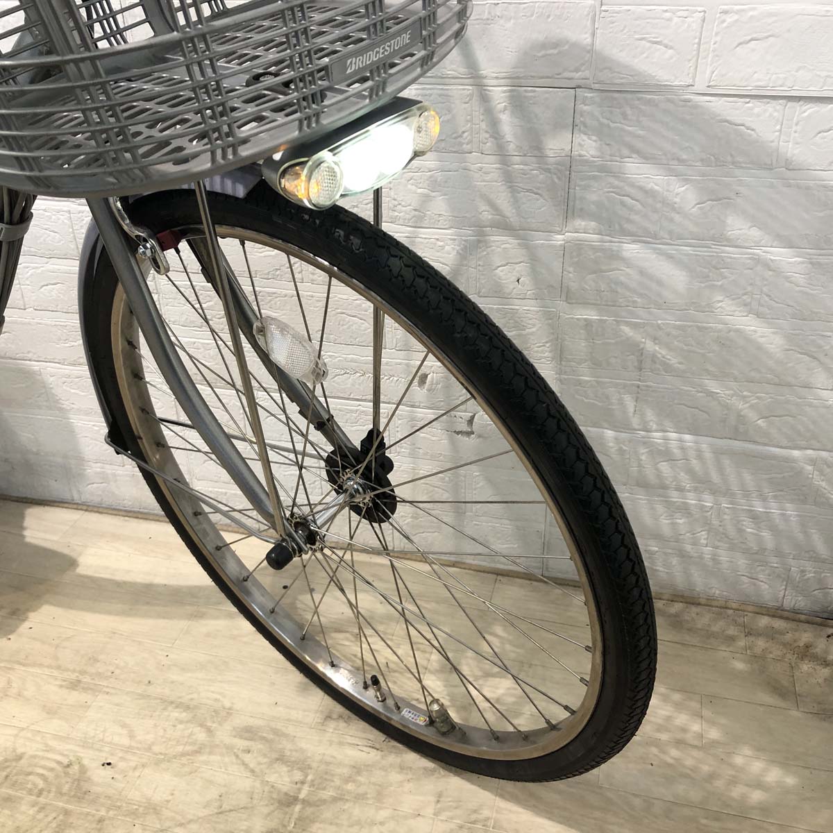 中古電動自転車 ブリヂストン アシスタ ロイヤル シルバー 24インチ YB061