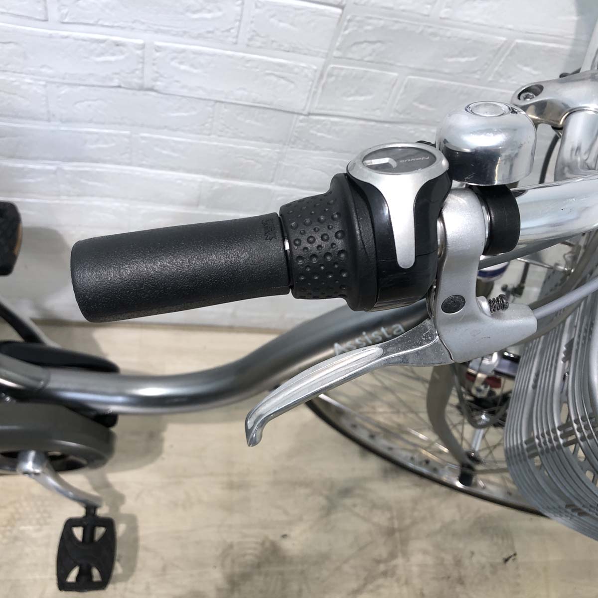中古電動自転車 ブリヂストン アシスタ ロイヤル シルバー 24インチ YB061