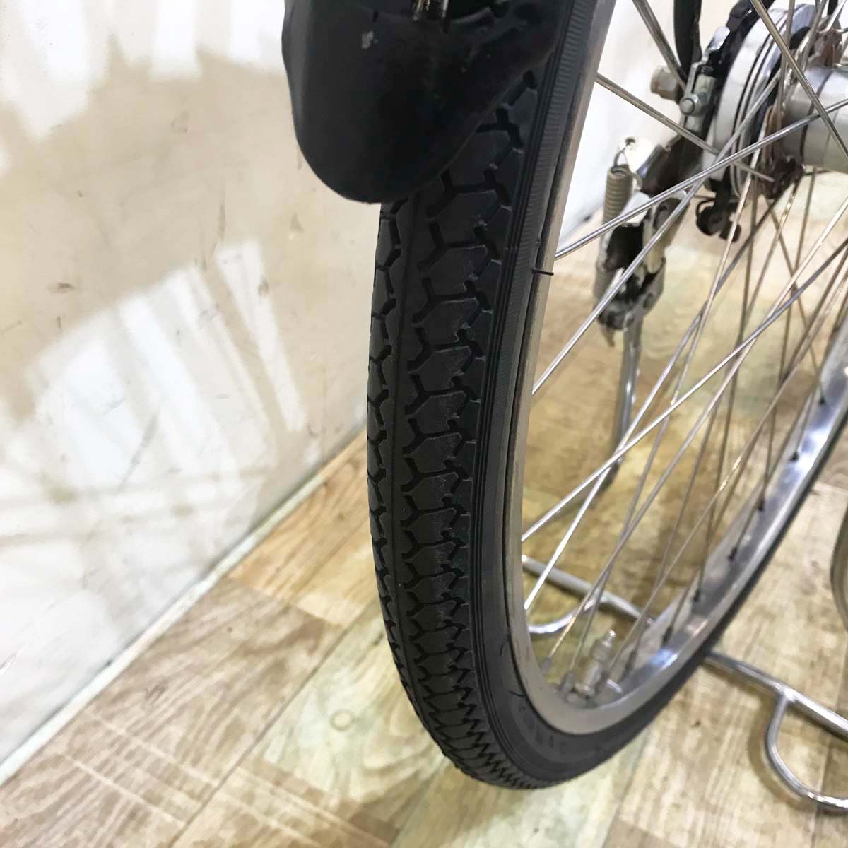 中古電動自転車  ヤマハ PAS ナチュラ L DX ブラック 26インチ KA074 