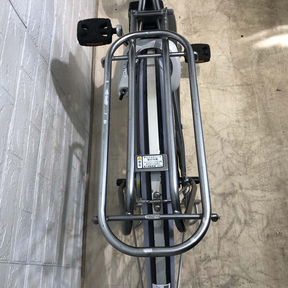 中古電動自転車 ブリヂストン アシスタ ロイヤル シルバー 24インチ YB061