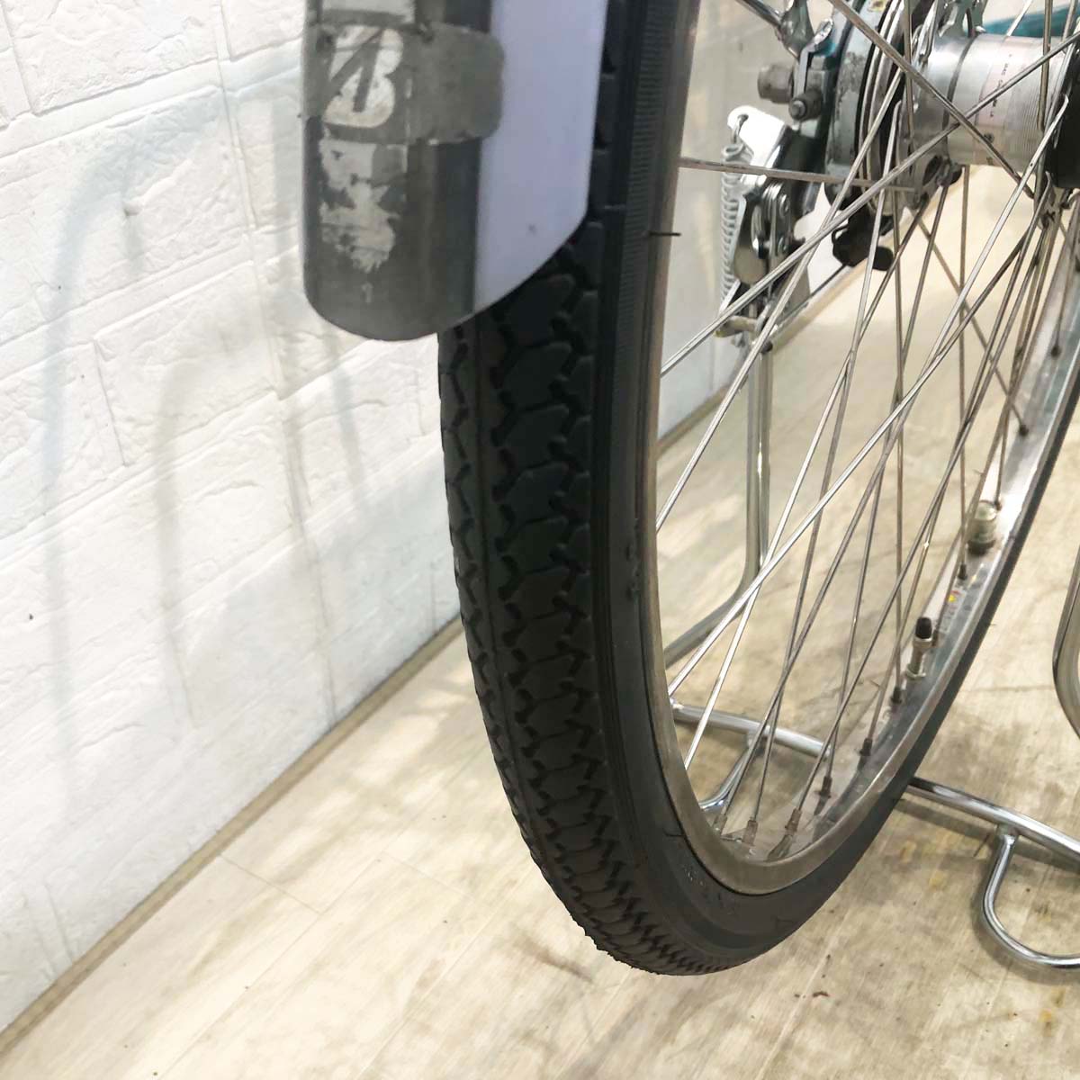 ブリヂストン アシスタDX ブルー 26インチ YG103 【中古車】