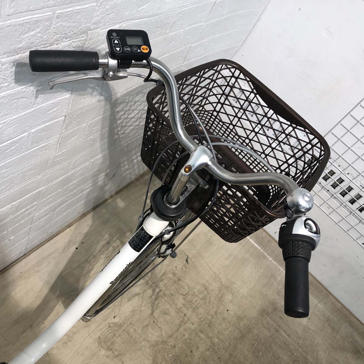 中古電動自転車 パナソニック ビビ DX ホワイト 26インチ YB062 – e