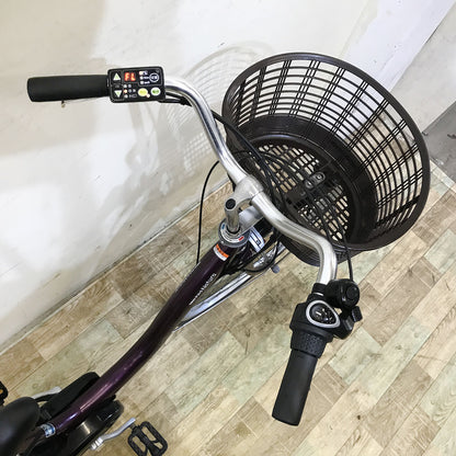 ヤマハ PAS ナチュラ S パープル 26インチ KF098 【中古車】