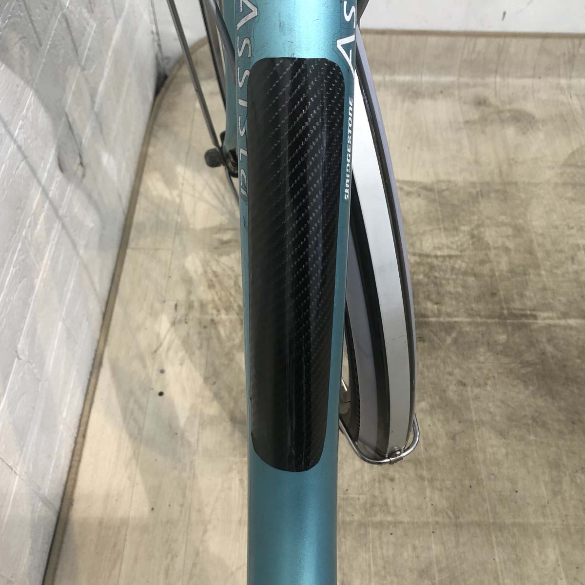 中古電動自転車 ブリヂストン アシスタDX ブルー 26インチ YG103