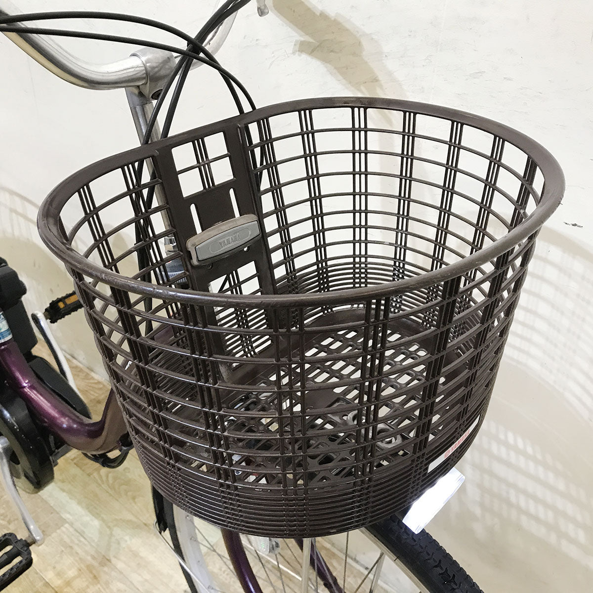 中古電動自転車 ヤマハ PAS ナチュラ S パープル 26インチ KF098