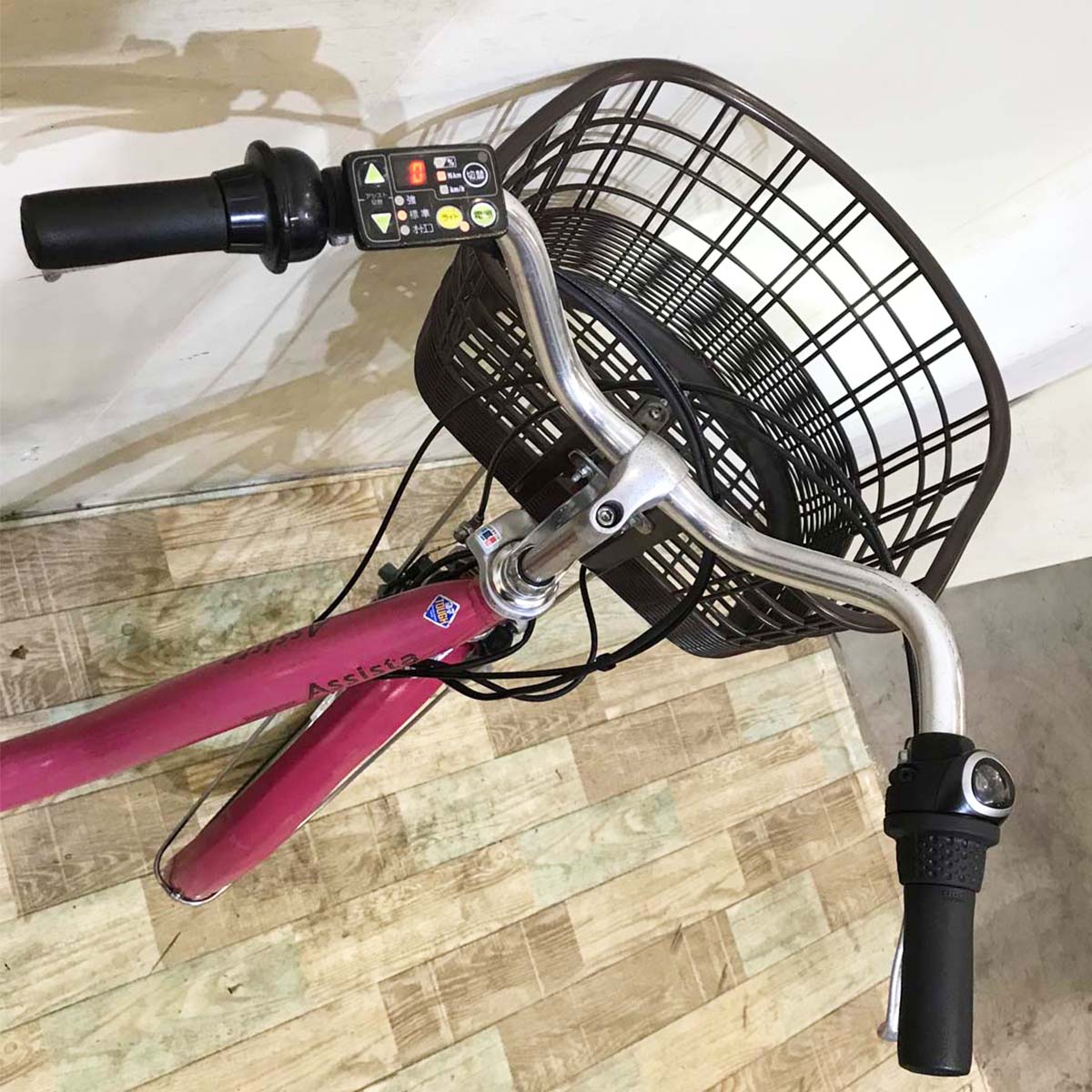 中古電動自転車  ブリヂストン アシスタ DX SP ピンク 26インチ KA075