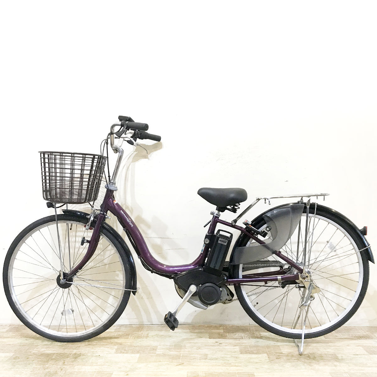 ヤマハ PAS ナチュラ S パープル 26インチ KF098 【中古車】