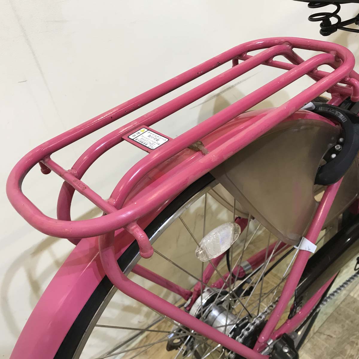 中古電動自転車  ブリヂストン アシスタ DX SP ピンク 26インチ KA075