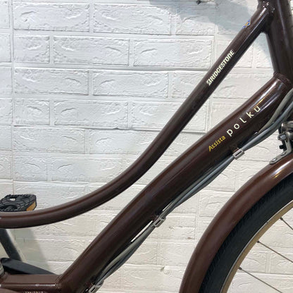 ブリヂストン アシスタ ポルク ブラウン 26インチ YB063 【中古車】