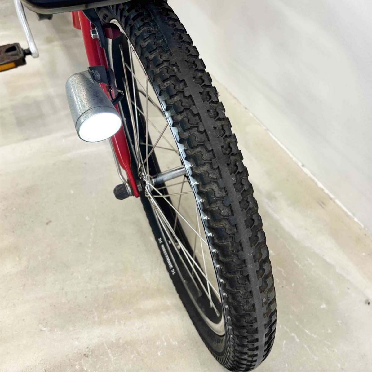 中古電動自転車 ブリヂストン アンジェリーノプティットe レッド 20インチ YJ126