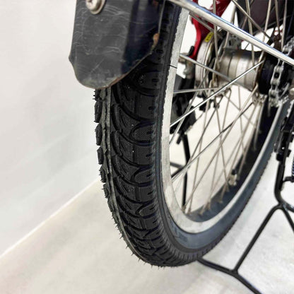 ブリヂストン アンジェリーノプティットe レッド 20インチ YJ126 【中古車】