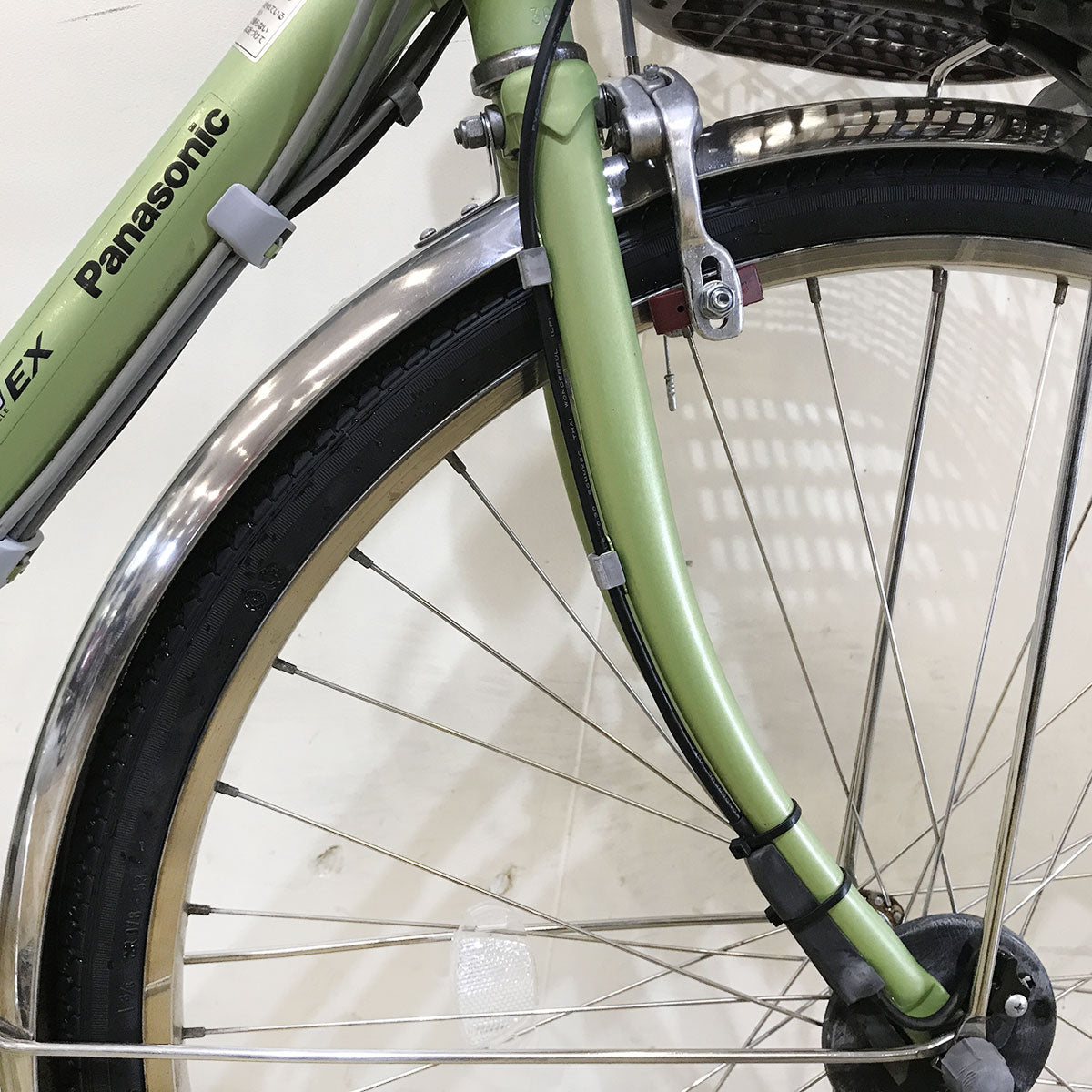 中古電動自転車  パナソニック ビビ EX グリーン 26インチ KF100