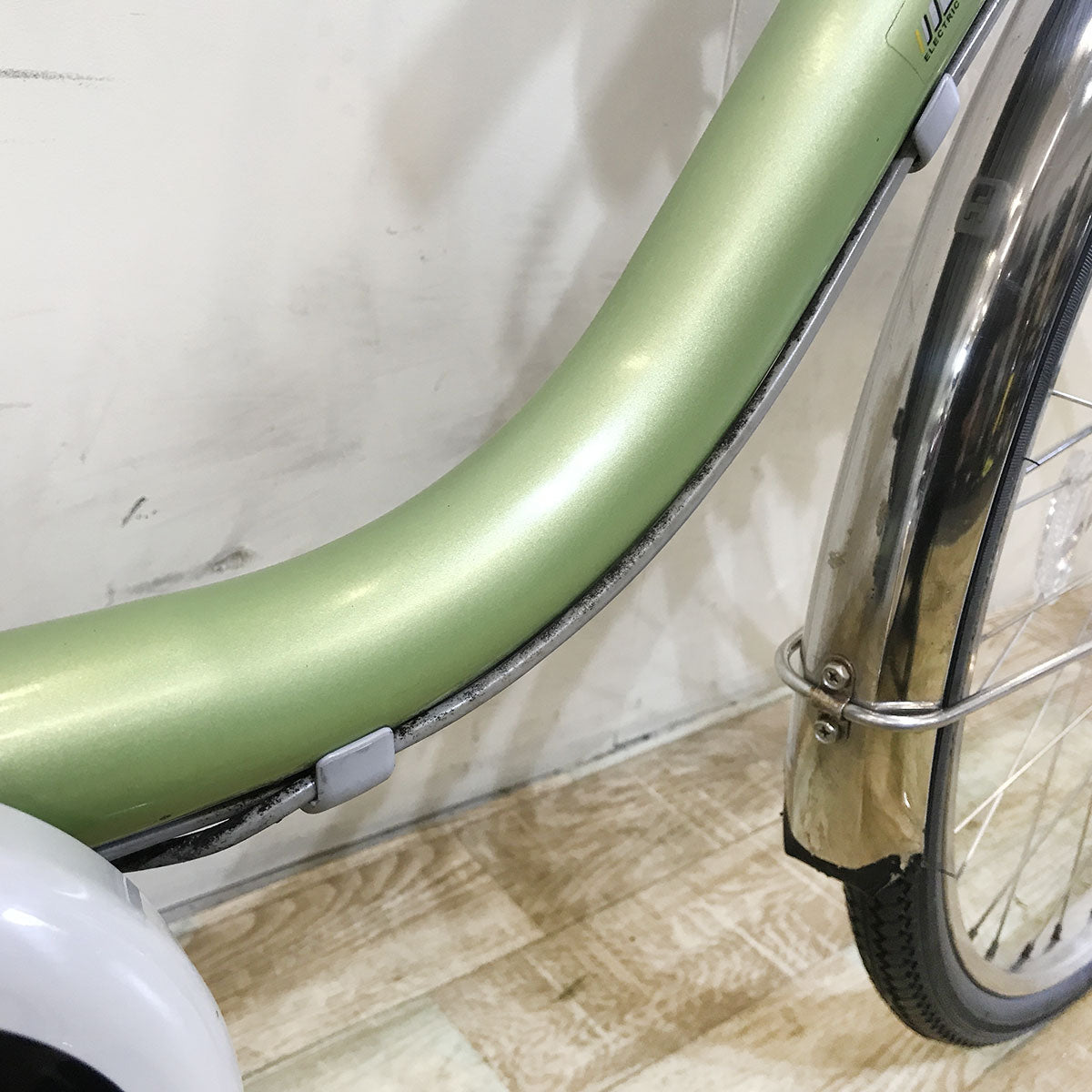 中古電動自転車  パナソニック ビビ EX グリーン 26インチ KF100
