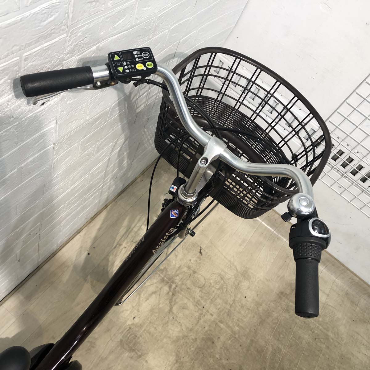 中古電動自転車 ブリヂストン アシスタ ファイン ブラウン 26インチ 