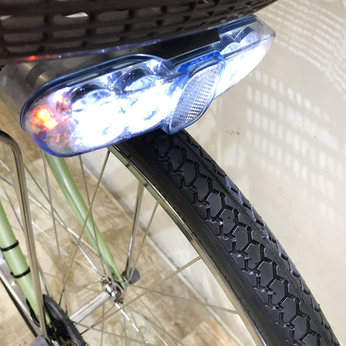 中古電動自転車  パナソニック ビビ EX グリーン 26インチ KF100