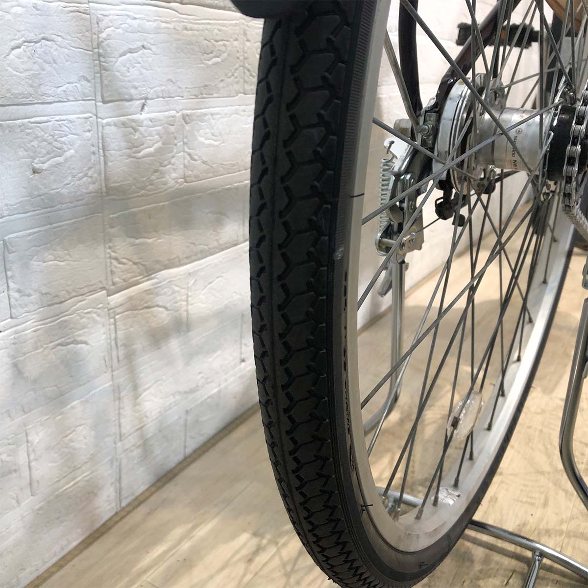 ブリヂストン アシスタ ファイン ブラウン 26インチ YB064 【中古車】