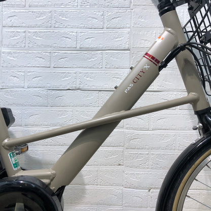 ヤマハ PAS CITY X パス シティ X ベージュ 20インチ YP085 【中古車】