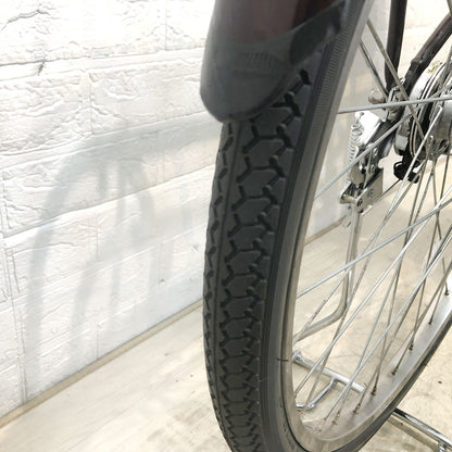 【１万円引き！】ブリヂストン アシスタファインDX ブラウン 26インチ YG105 【中古車】