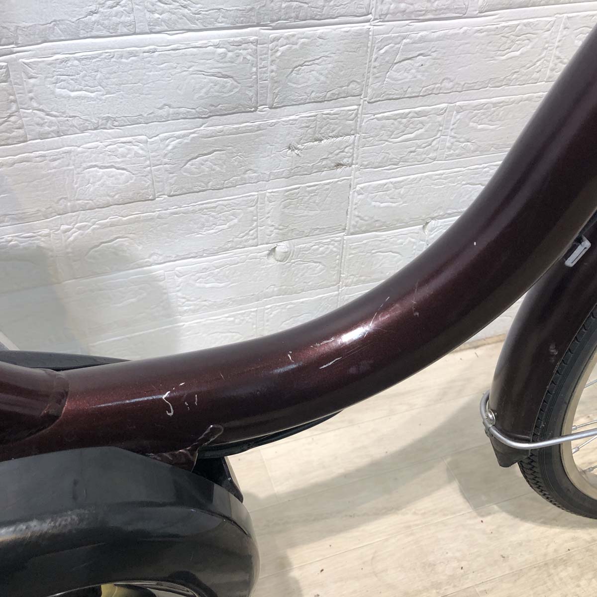 中古電動自転車 ブリヂストン アシスタ ファイン ブラウン 26インチ 