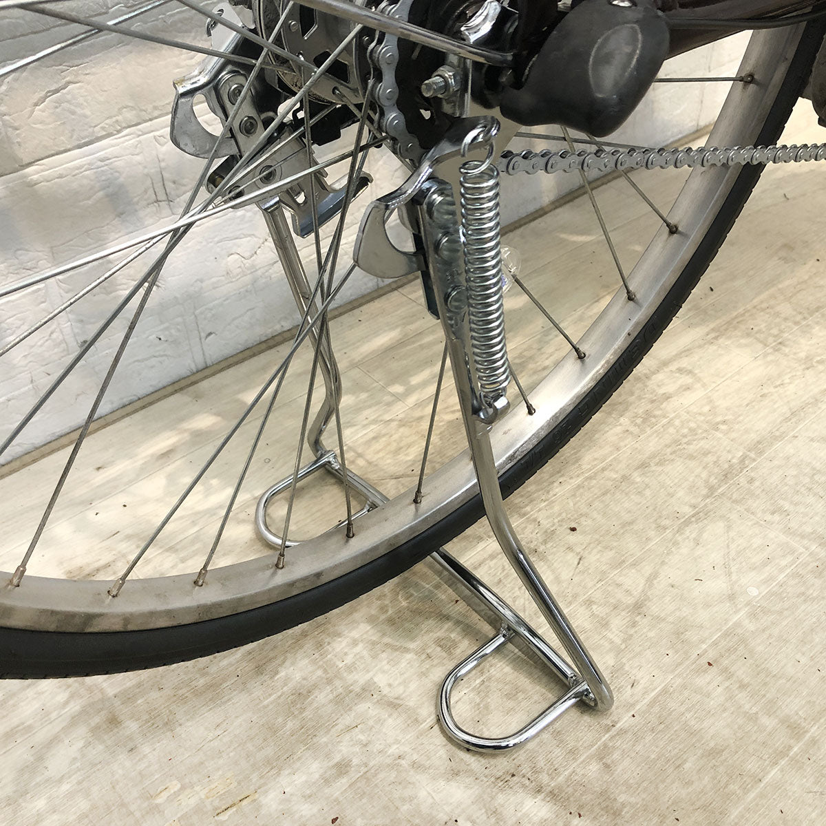 中古電動自転車 ブリヂストン アシスタファインDX ブラウン 26インチ YG105