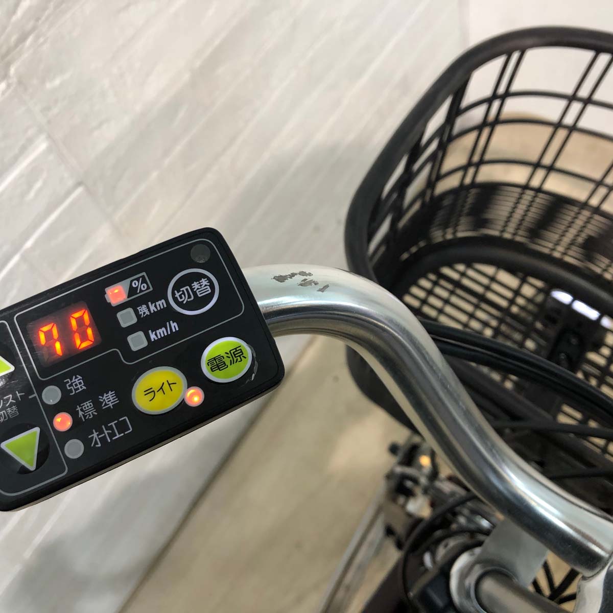 中古電動自転車 ブリヂストン アシスタ ファイン ブラウン 26インチ 