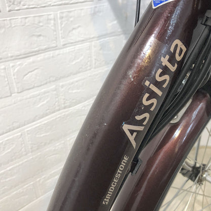 【１万円引き！】ブリヂストン アシスタファインDX ブラウン 26インチ YG105 【中古車】