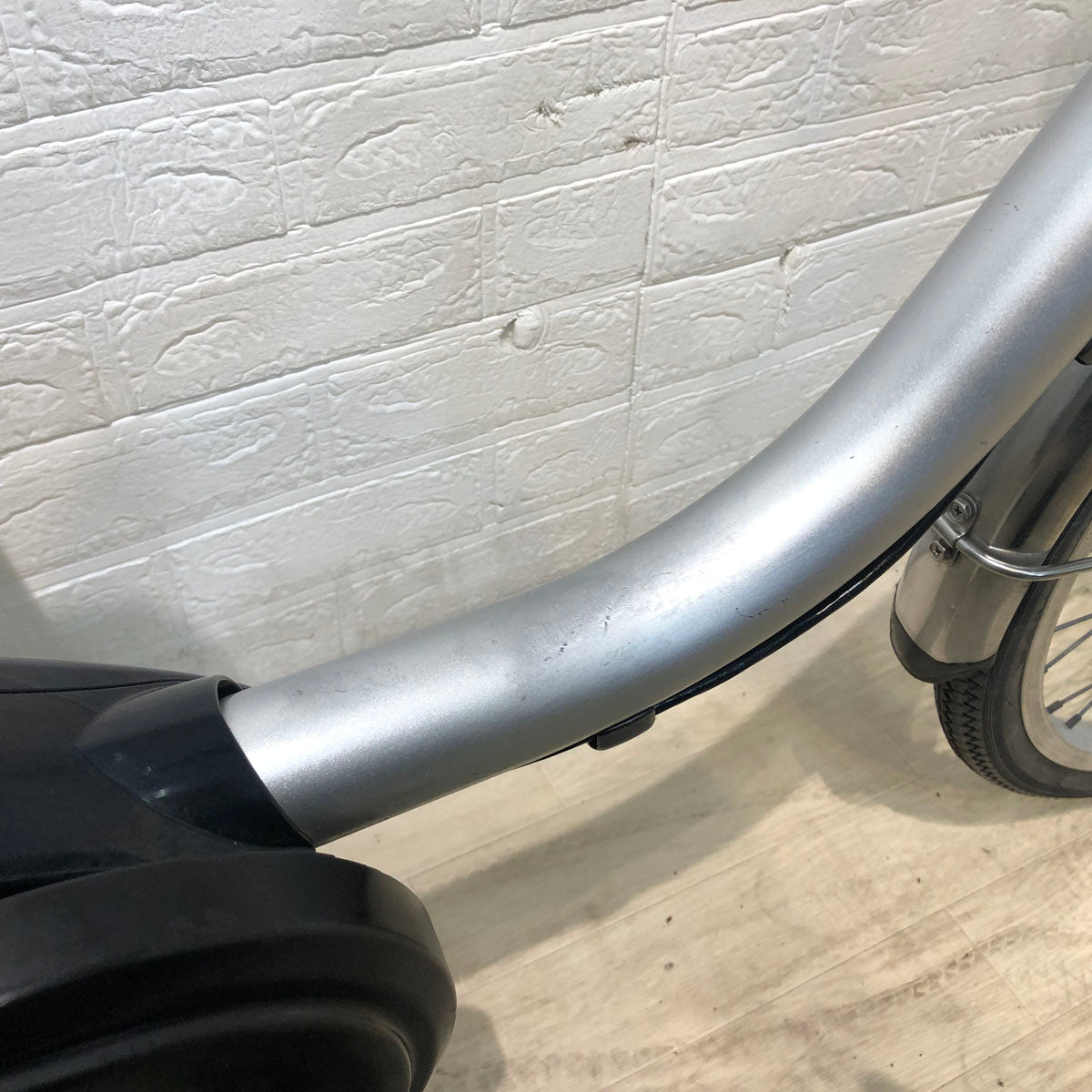 中古電動自転車 パナソニック ビビ SX シルバー 24インチ YB065