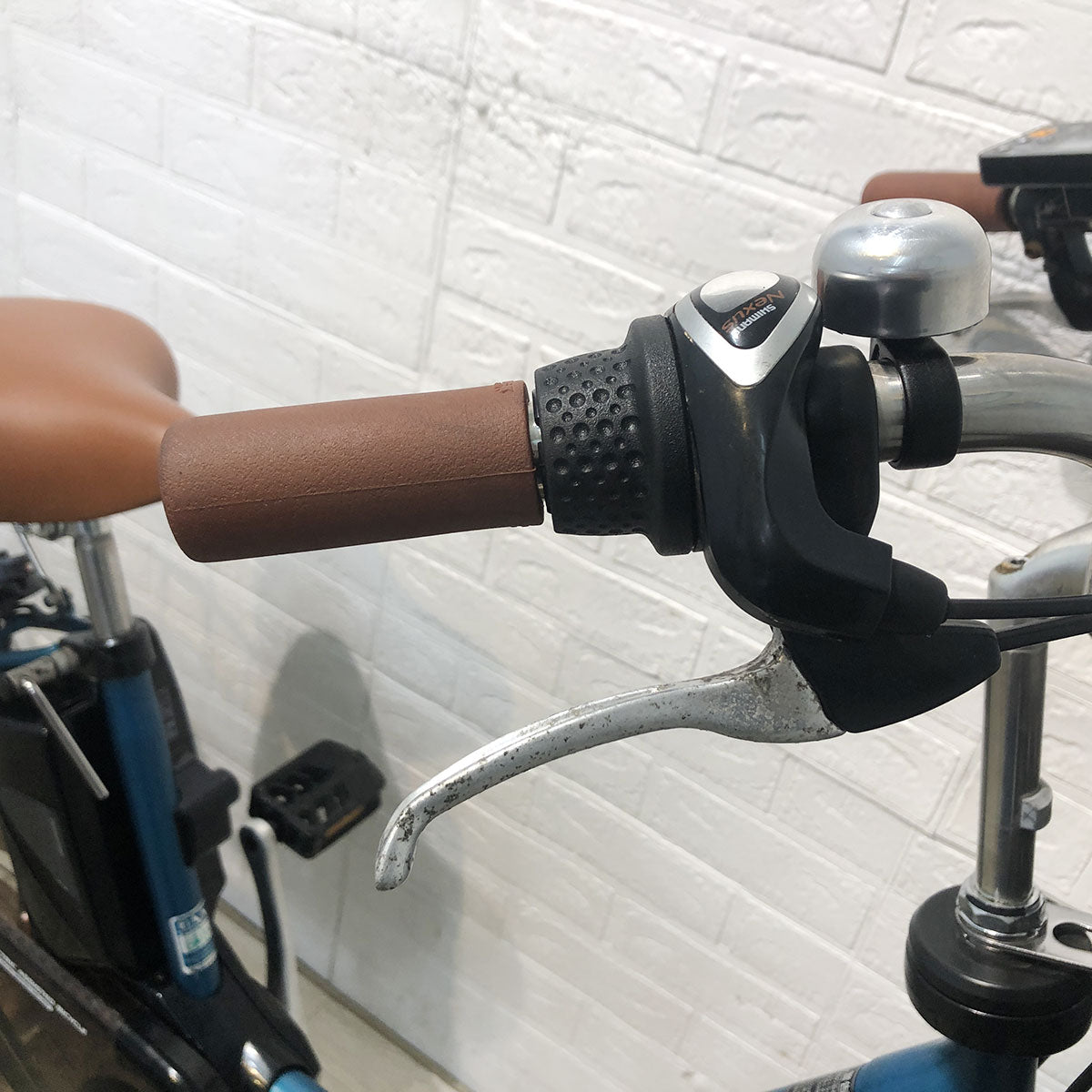 中古電動自転車 パナソニック ビビEX ブルー 26インチ YG106