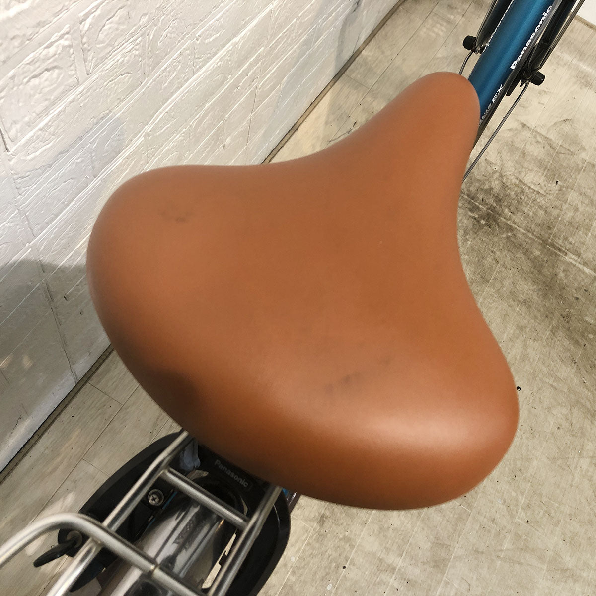 中古電動自転車 パナソニック ビビEX ブルー 26インチ YG106