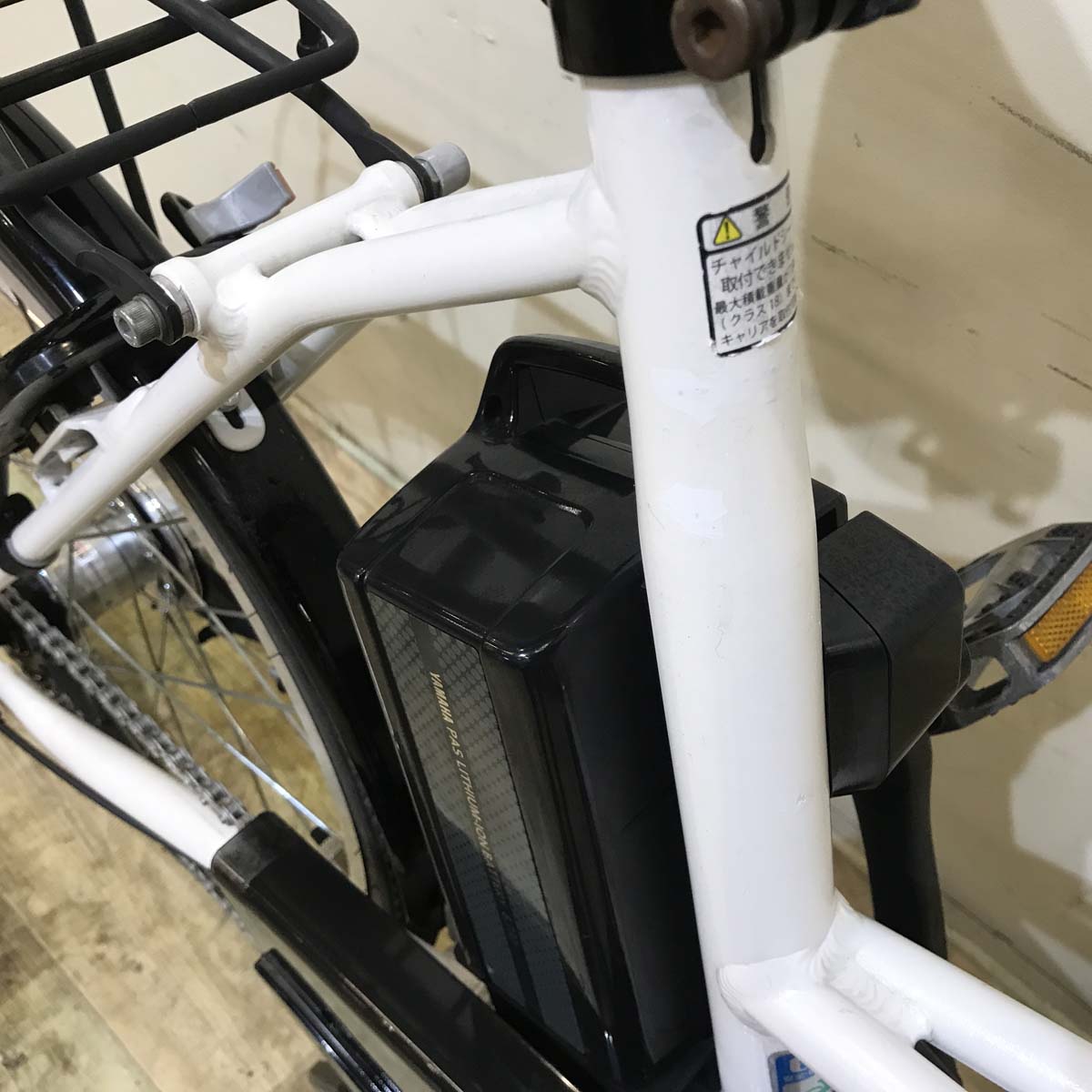 中古電動自転車 ヤマハ PAS CITY X パス シティ X ホワイト 20インチ KA079