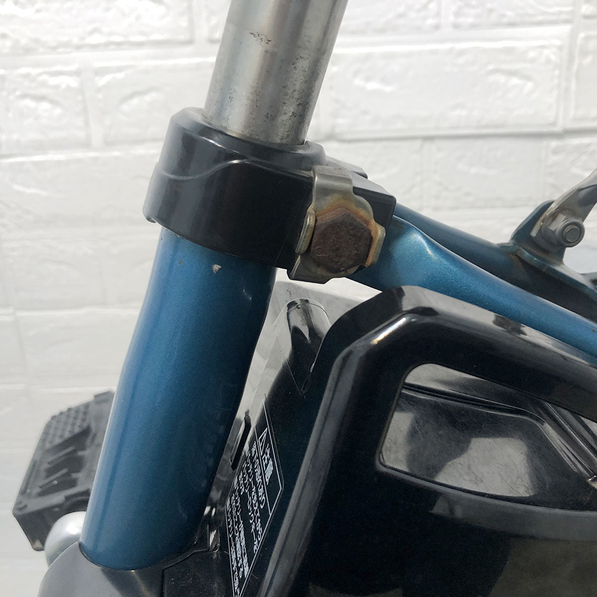 中古電動自転車 パナソニック ビビEX ブルー 26インチ YG106
