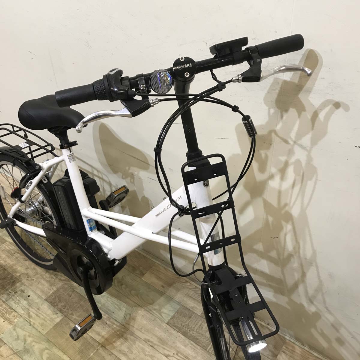 中古電動自転車 ヤマハ PAS CITY X パス シティ X ホワイト 20インチ KA079