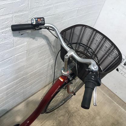 ヤマハ PAS ナチュラ M レッド 26インチ YB066【中古車】