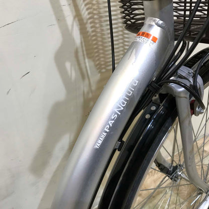 ヤマハ PAS ナチュラ M シルバー 26インチ KW023 【中古車】