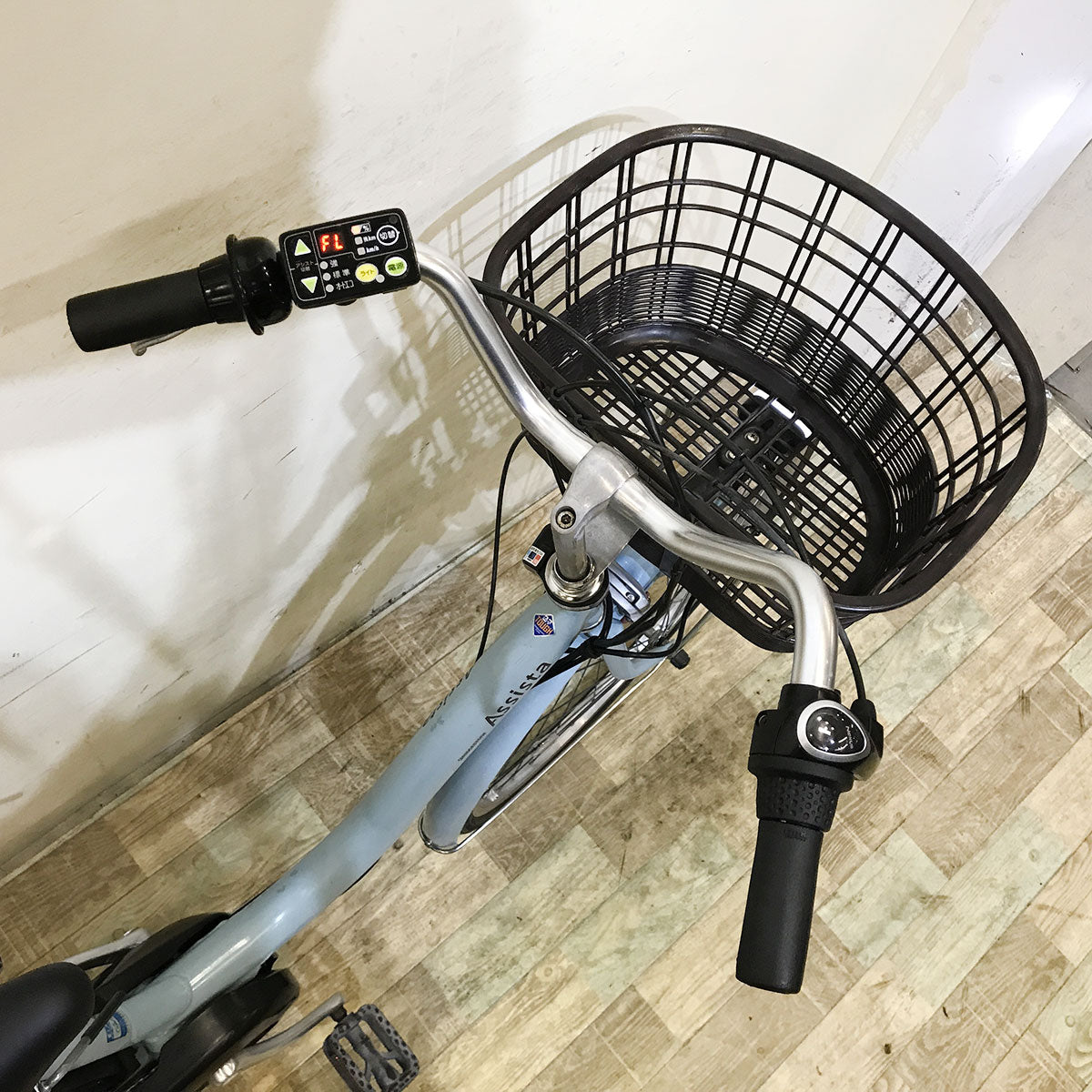 中古電動自転車 ブリヂストン アシスタ ファイン ブルー 26インチ KF102